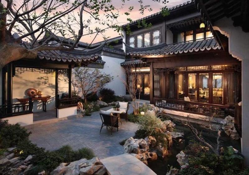 Biệt phủ gỗ kết hợp kiến trúc hiện đại Biệt phủ gỗ kết hợp kiến trúc hiện đại