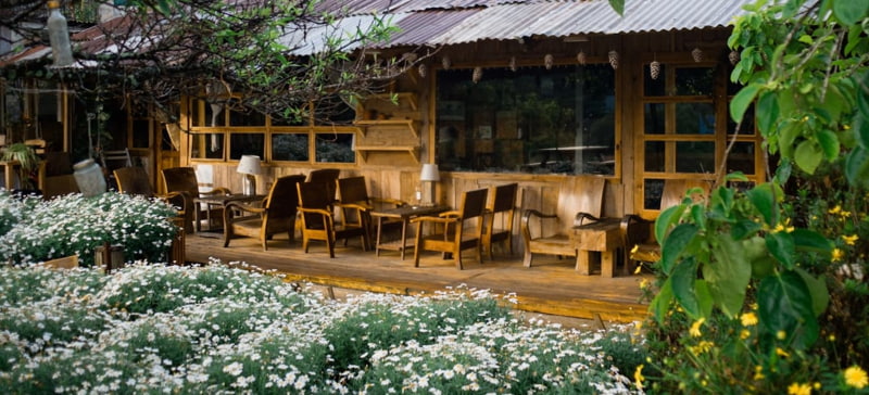 Cà phê nhà gỗ Cà phê nhà gỗ