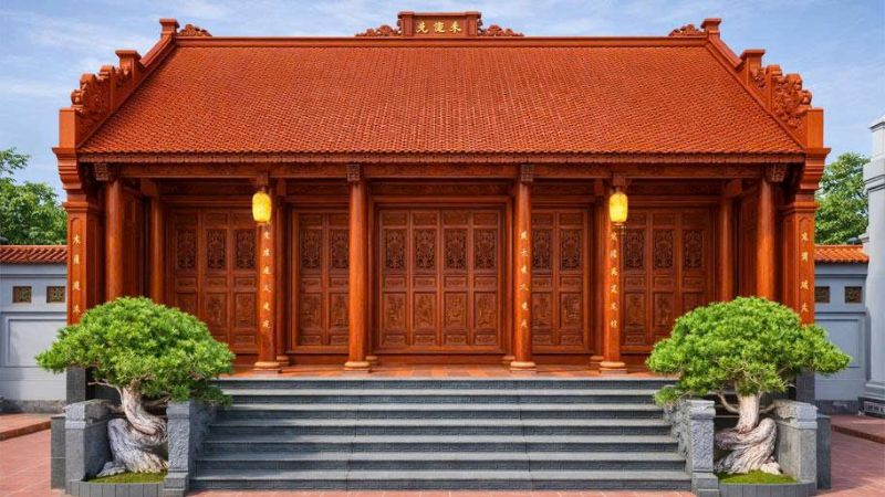 Các mẫu biệt phủ gỗ Các mẫu biệt phủ gỗ