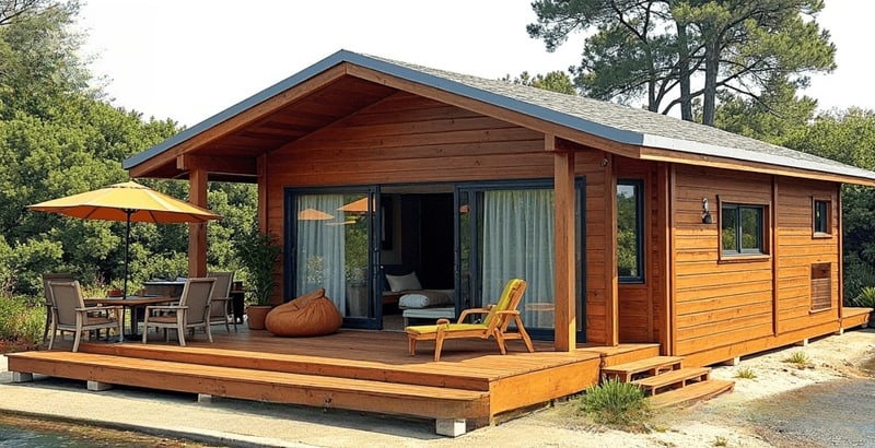 Các mẫu nhà gỗ 1 gian