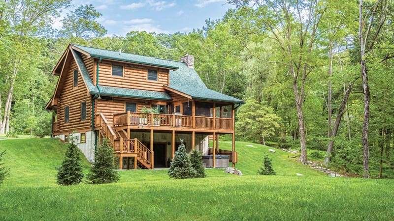 Các mẫu nhà gỗ trong rừng Các mẫu nhà gỗ trong rừng