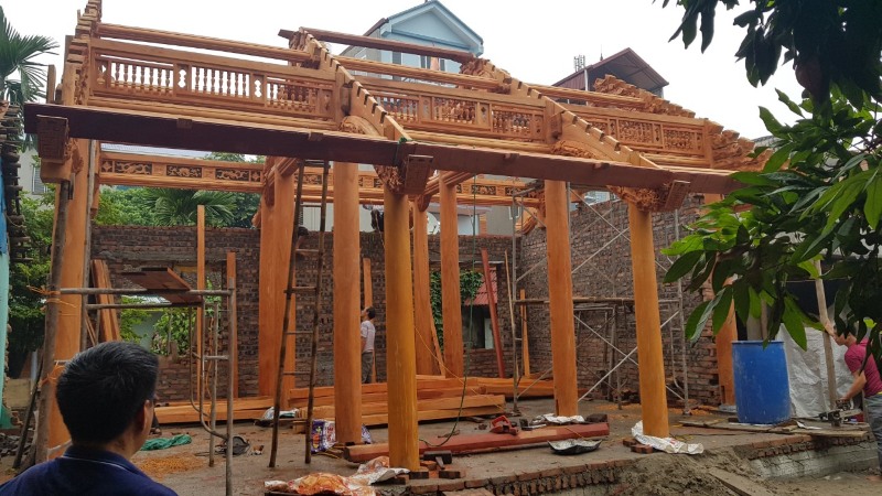 Cột nhà gỗ Cột nhà gỗ