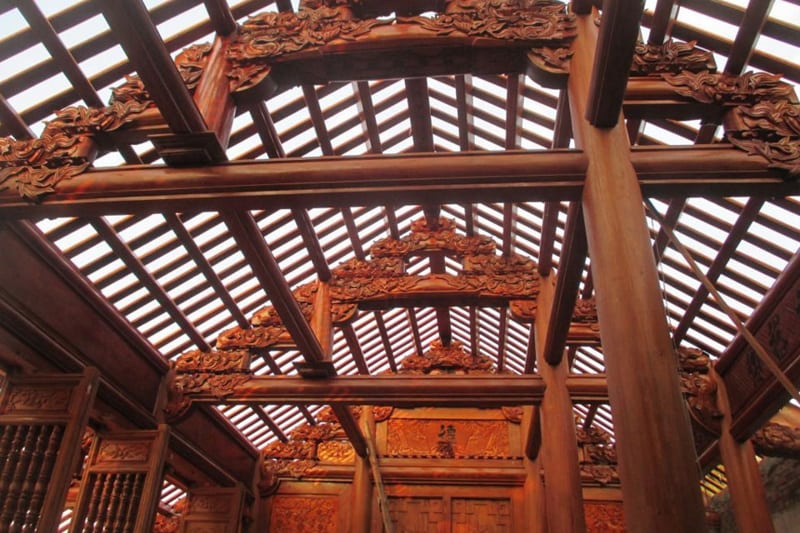 Gọi tên cấu kiện nhà gỗ