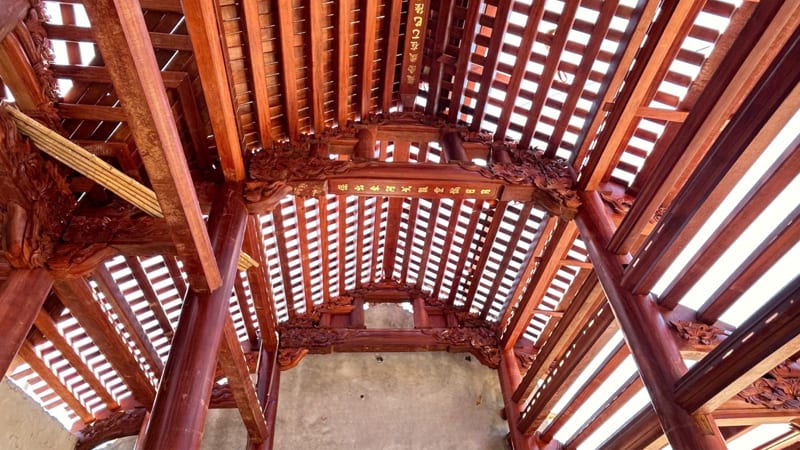 Hoành của nhà gỗ cổ