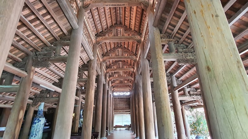 Hoành nhà gỗ cổ