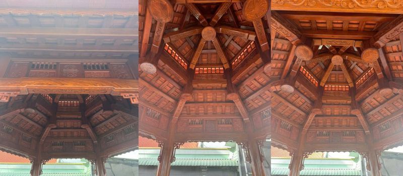 Kiến trúc nhà chòi lục giác