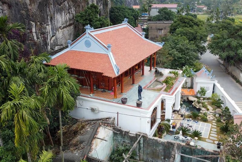 Làm nhà gỗ 3 gian 2 tầng
