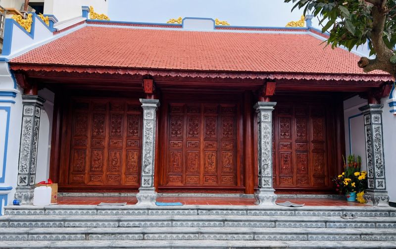 Mẫu nhà gỗ cột vuông đẹp Mẫu nhà gỗ cột vuông đẹp