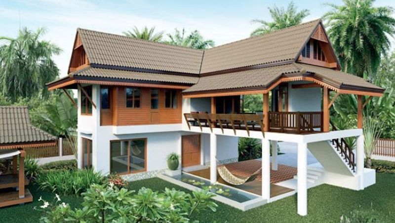 Mẫu nhà sàn hiện đại