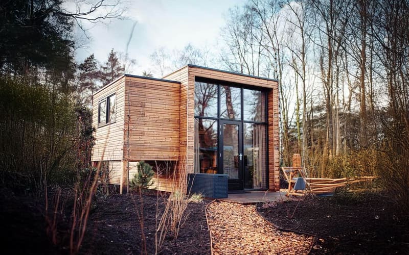 Mẫu thiết kế căn nhà gỗ trong rừng Mẫu thiết kế căn nhà gỗ trong rừng