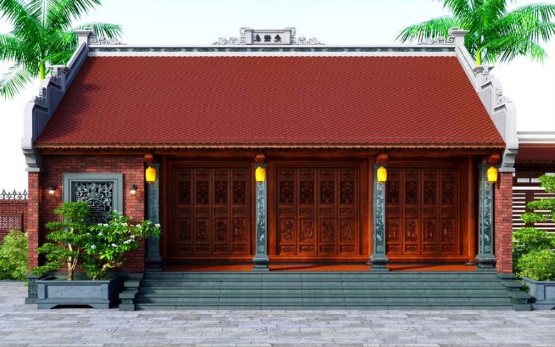 Nhà gỗ 4 gian: Kiến trúc cổ truyền mang đậm bản sắc Việt Nhà gỗ 4 gian: Kiến trúc cổ truyền mang đậm bản sắc Việt