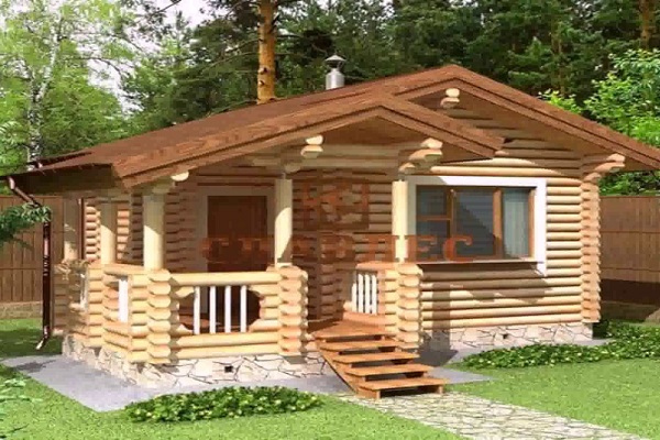Nhà bằng gỗ thông
