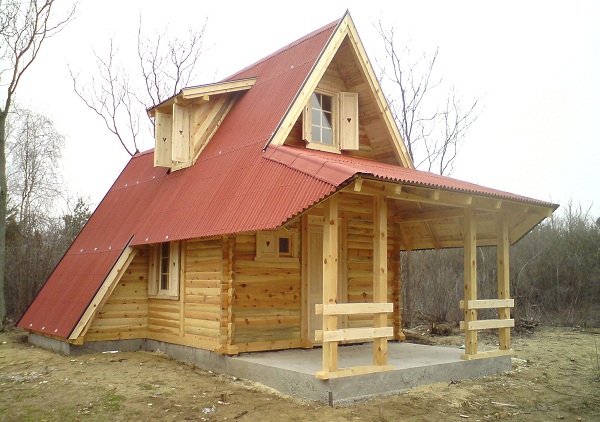 Nhà làm bằng gỗ giá rẻ