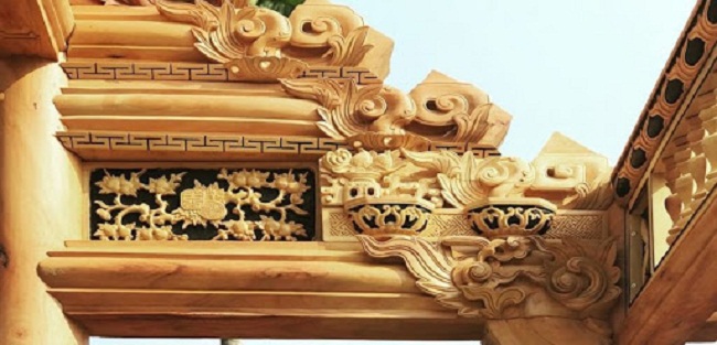 Chi phí xây nhà gỗ lim 5 gian Chi phí xây nhà gỗ lim 5 gian