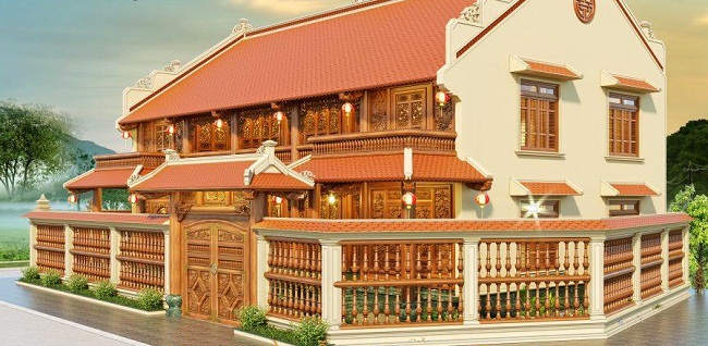 Nhà gỗ 5 gian đẹp nhất Nhà gỗ 5 gian đẹp nhất