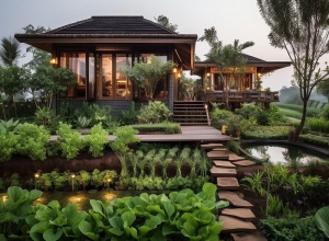 Nhà gỗ lắp ghép