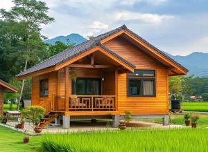 Nhà gỗ lắp ghép