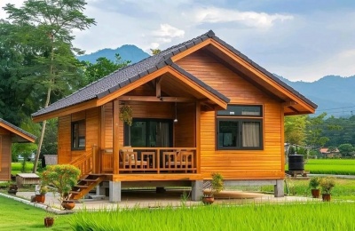 Nhà gỗ lắp ghép