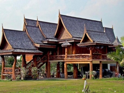 Nhà gỗ kiểu Thái Lan: Biểu tượng của sự bình an và thịnh vượng