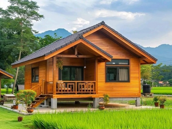 Nhà gỗ lắp ghép